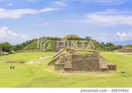 Monte Alban ruins on the outskirts of Oaxaca Monte Alban ruins on the outskirts of Oaxaca 38634902