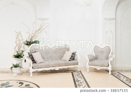 Luxury decor with daylight. modern photographic 38637535