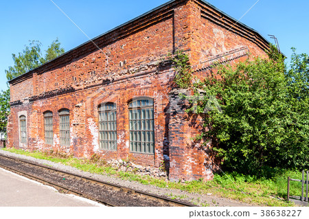 Old depot of red brick at the provincial railway Old depot of red brick at the provincial railway 38638227