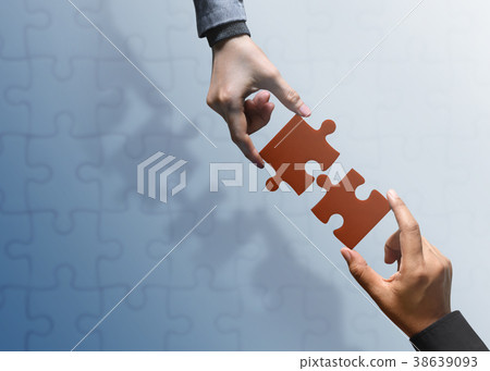 Business Partnership or Teamwork Concept 38639093