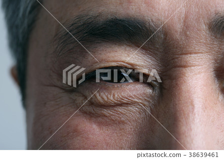 亞洲人的表情，資深，中年，老人，特寫鏡頭，笑，微笑，幸福，健康 38639461