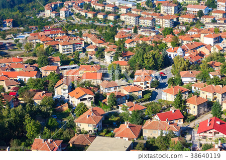 Belogradchik, Bulgaria town panorama Belogradchik, Bulgaria town panorama 38640119
