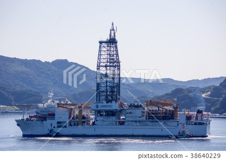 Search ship CHIKYU 38640229