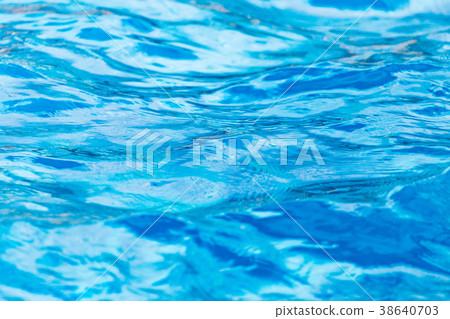 The smooth water in the pool as a background The smooth water in the pool as a background 38640703