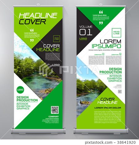 Business Roll Up. Standee Design. Banner Template Business Roll Up. Standee Design. Banner Template 38641920