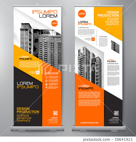 Business Roll Up. Standee Design. Banner Template Business Roll Up. Standee Design. Banner Template 38641921