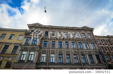Old buildings in Saint Petersburg, Russia 38642551