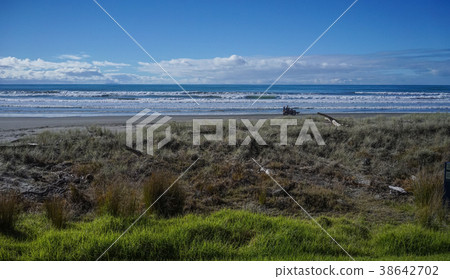 Seascape of North Island, New Zealand 38642702