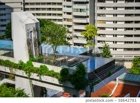 Modern buildings in Singapore Modern buildings in Singapore 38642781