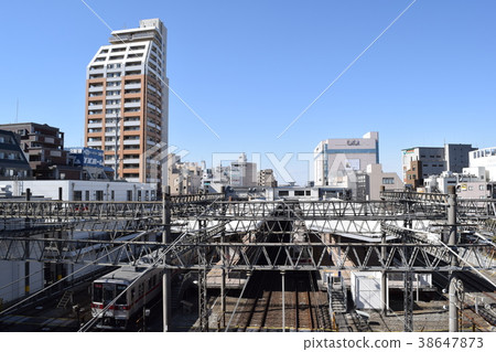 Full view of Shiki Station, Saitama Prefecture 38647873