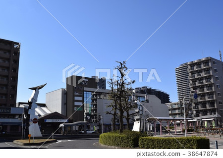 Fujimi City, Saitama Prefecture Fujimino Station East Exit Streetscape 38647874