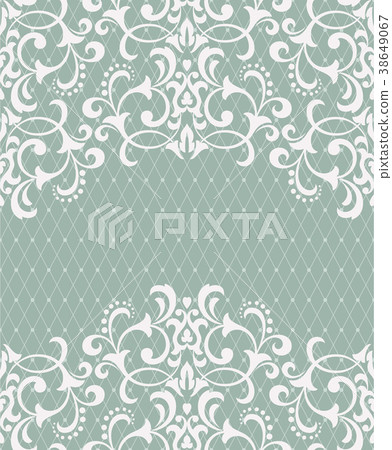 Abstract floral pattern Vector seamless background Abstract floral pattern Vector seamless background 38649067