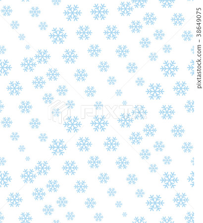 Abstract geometric pattern with snowflakes. Abstract geometric pattern with snowflakes. 38649075
