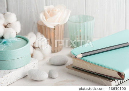 Mint notebook, meditation space 38650100