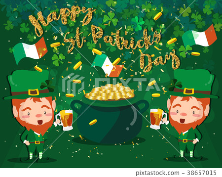 Saint Patrick's day Festival. Irish celebration Saint Patrick's day Festival. Irish celebration 38657015