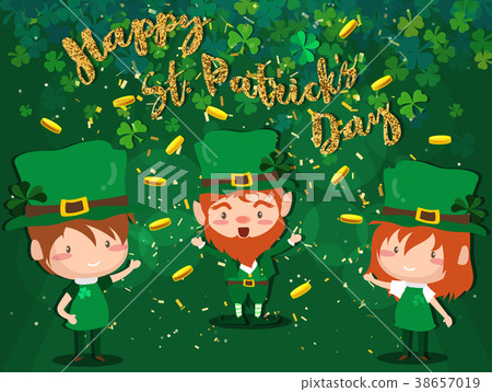 Saint Patrick's day Festival. Irish celebration Saint Patrick's day Festival. Irish celebration 38657019