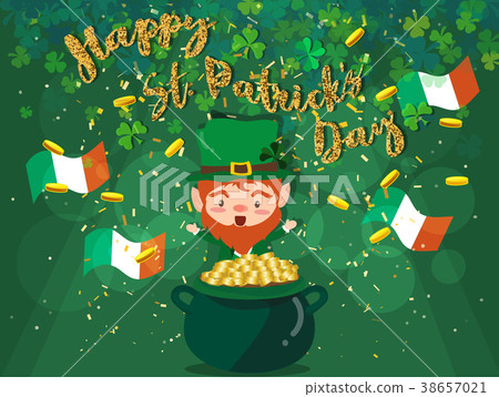 Saint Patrick's day Festival. Irish celebration 38657021
