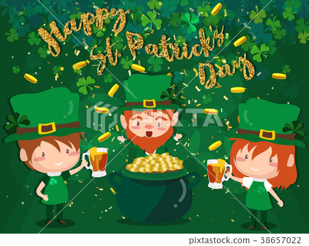 Saint Patrick's day Festival. Irish celebration Saint Patrick's day Festival. Irish celebration 38657022