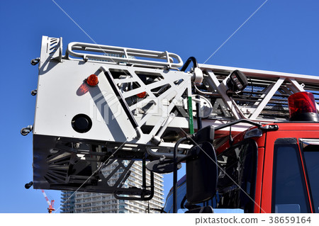 Ladder car of Tokyo Fire Department Ladder car of Tokyo Fire Department 38659164