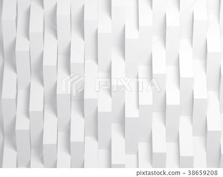 Vertical corners of stripes over wall. 3d 38659208