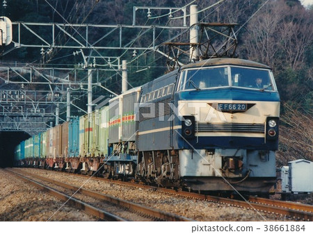JNR EF66電力機車貨運列車 38661884