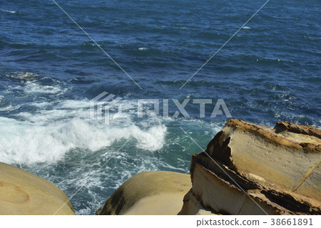 龜吼漁港,岩石,北海岸,臺灣,新北市,萬里區,海,水,海洋,海岸,海邊 38661891
