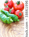 Summer vegetables tomato peppers 38661996