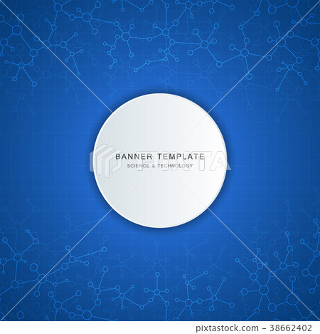 Vector molecule background, genetic and chemical 38662402