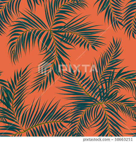 Floral seamless pattern. Background with isolated Floral seamless pattern. Background with isolated 38663251