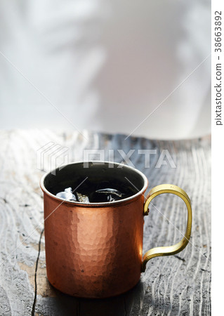 Ice coffee copper mug Ice coffee copper mug 38663892
