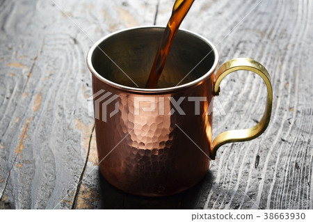 冰咖啡銅杯 冰咖啡銅杯 38663930