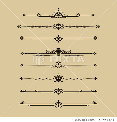 Dividing lines set Dividing lines set 38664323