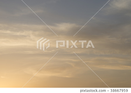 Sunset sky 38667959