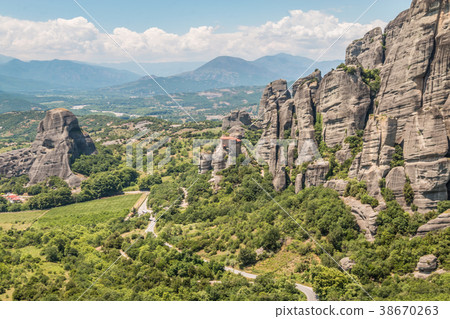 Rocks in Meteora Greece 38670263
