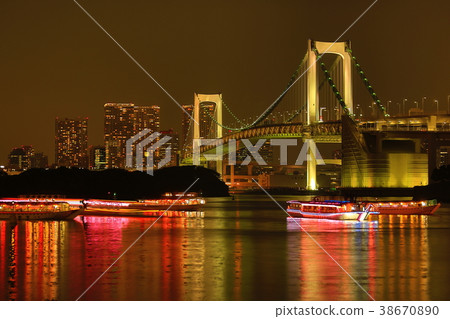 Rainbow bridge of light up Rainbow bridge of light up 38670890