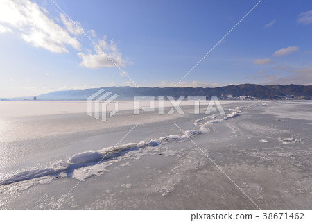 God transit of Lake Suwa God transit of Lake Suwa 38671462