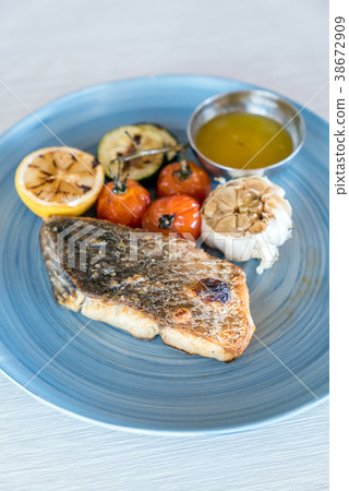 Grilled seabass Grilled seabass 38672909