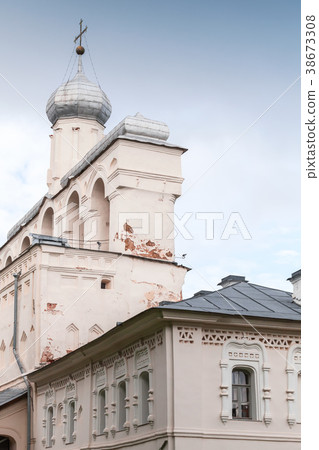 Belfry, Saint Sophia Cathedral, Russia 38673308