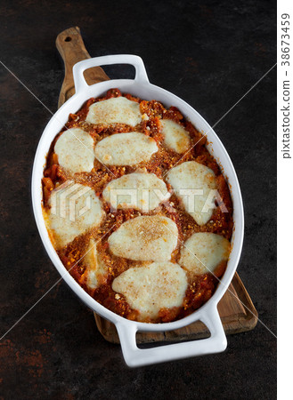 Italian Baked Pasta Italian Baked Pasta 38673459