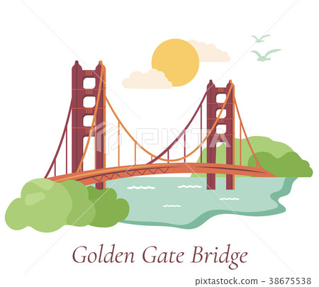 San Francisco poster with Golden Gate Bridge 38675538