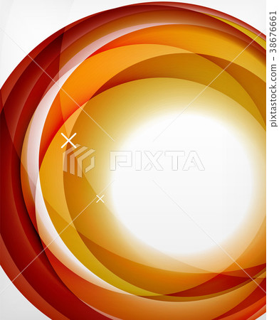 Vector transparent color wave lines abstract Vector transparent color wave lines abstract 38676661