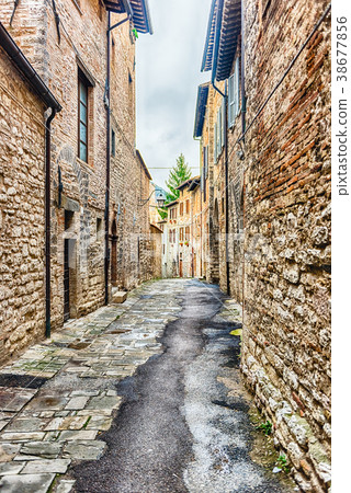 Medieval town of Gubbio, Umbria, Italy 38677856