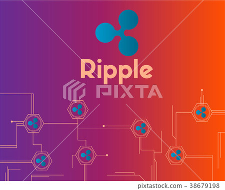 Ripple cryptocurrency circuit technology style 38679198