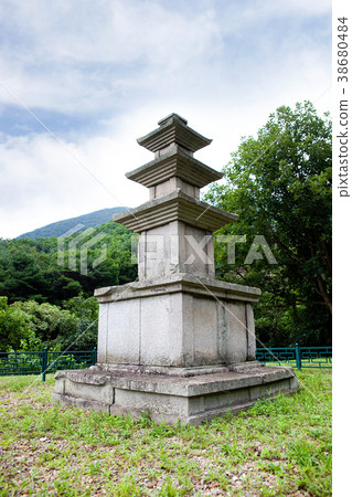 Wossung Namsari Saji三層寶塔（寶藏907號），慶州，慶北 38680484