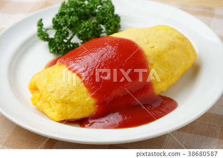 煎蛋飯 煎蛋飯 38680587