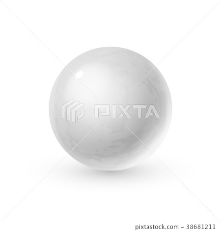 Realistic glass sphere with shadows, reflection of Realistic glass sphere with shadows, reflection of 38681211