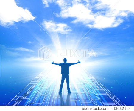 希望未知的夢想走向人民藍天未來 38682164