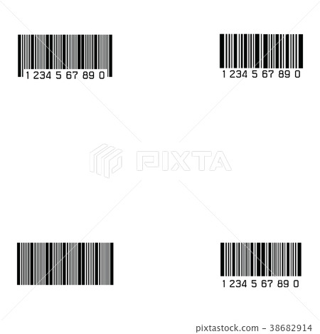 bar code icon set bar code icon set 38682914