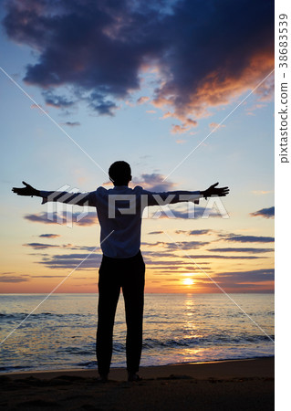 Young man, Sungjin Beach, Gangneung, Gangwon-do Young man, Sungjin Beach, Gangneung, Gangwon-do 38683539