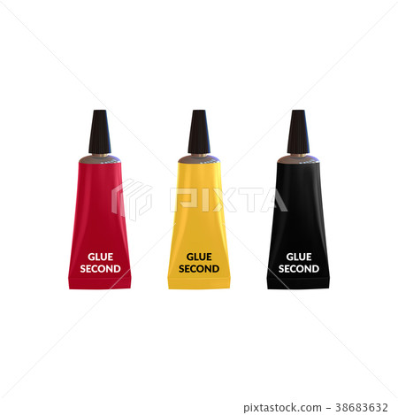 Super glue tube vector illustration 38683632